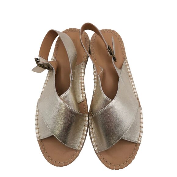 Soludos Metallic Sandals - Picture 2 of 8